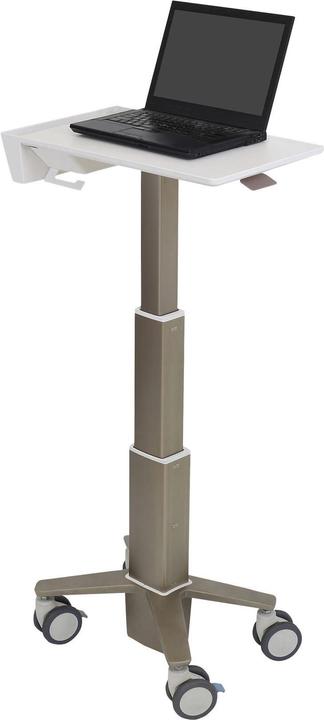 Ergotron CareFit Slim - Trolley voor notebook - Aluminium - Wit, Warm Grijs - Schermgrootte