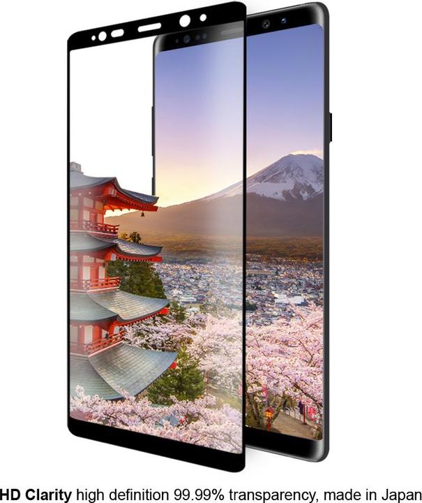 Actual product image Eiger Mountain Glass Clear Edge (1 Piece, Samsung Galaxy Note 8)
