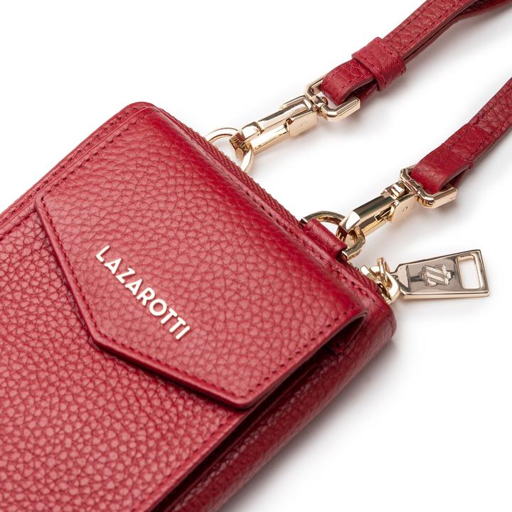 Actual product image Lazarotti Bologna Leather Mobile phone case leather 11 cm