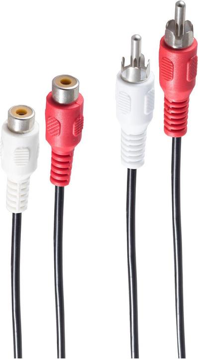 Immagine prodotto Shiverpeaks Cavo audio BASIC-S, 2 x connettore cinch (5 m)