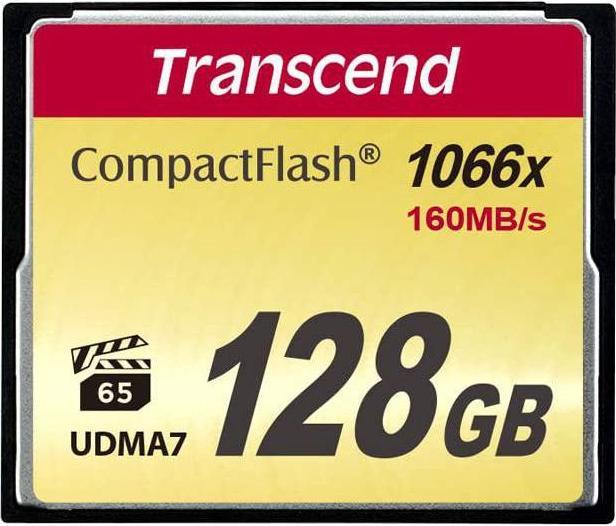 Produktbild Transcend CompactFlash Premium Card (128 GB, CF)