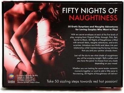 Actual product image Creative Conceptions Fifty Nights of Naughtiness (Deck of cards, English)
