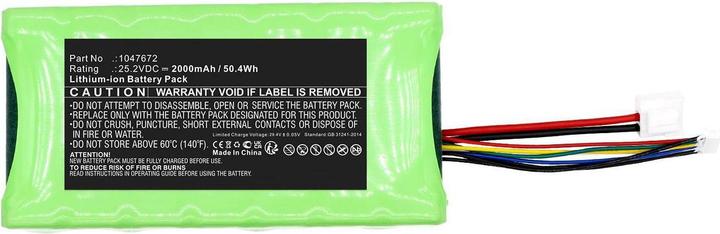 Produktbild CoreParts Battery 25.2V 2000mAh 50.4Wh