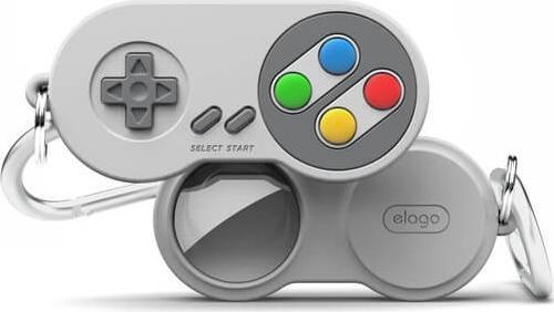 Produktbild Elago W5 Retro Airtag Case for AirTag Light Grey
