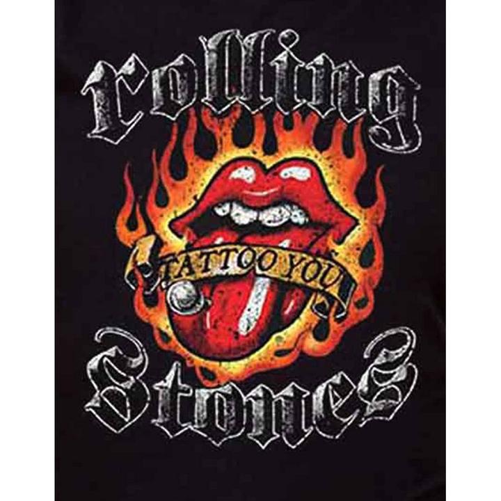 Immagine prodotto The Rolling Stones Maglietta Fiamme Logo Donna (S)