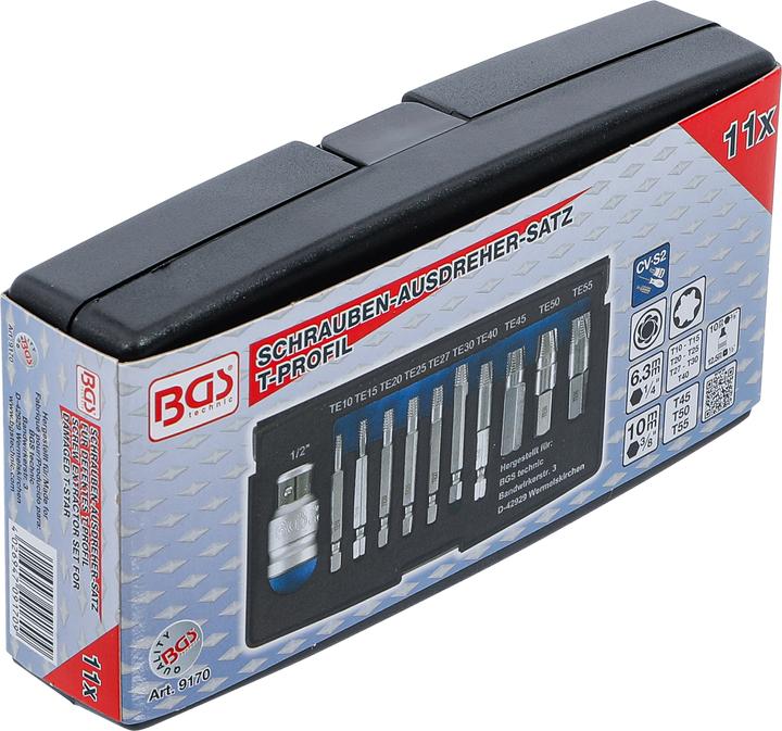 Produktbild BGS Schraubenausdreher-Satz (3/8", 1/4")