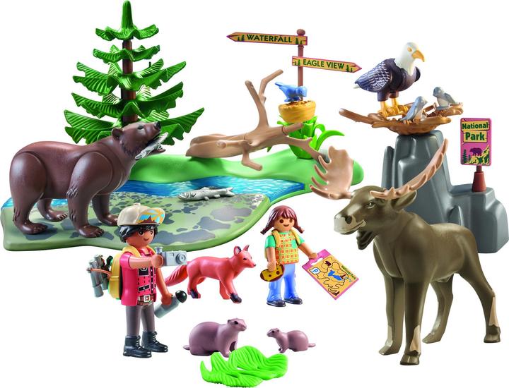 Productafbeelding Playmobil Wiltopia - Omweg naar de dieren van Noord-Amerika (71403, Playmobil Wiltopia)