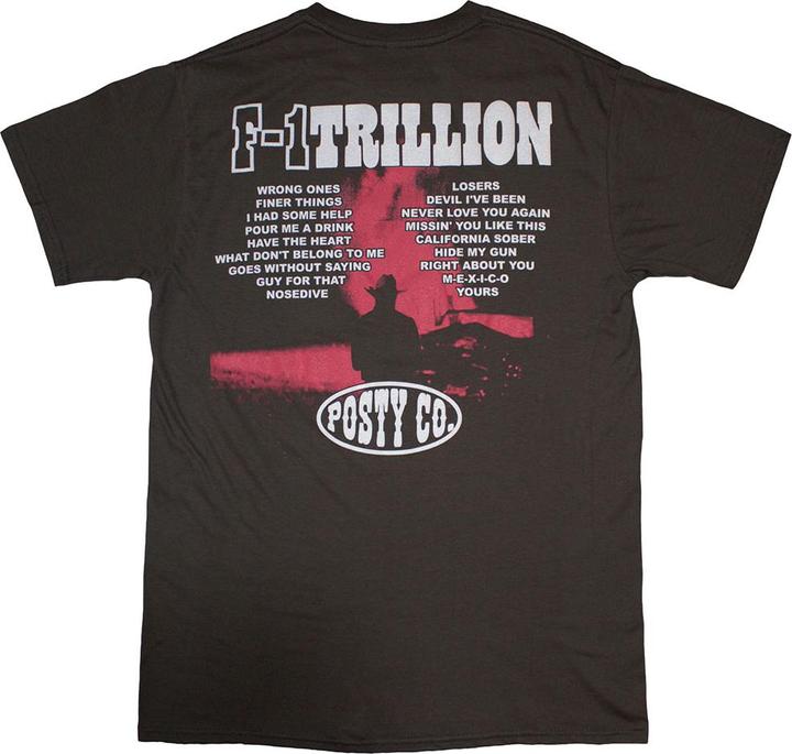 Produktbild Post Malone F1 Trillion TShirt (XL)
