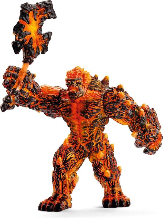 Immagine prodotto Schleich Creature di Eldrador - Golem di lava con arma (42447)