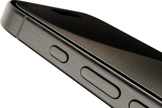 Actual product image Belkin Screen Force Invisiglas (1 Piece, Apple iPhone 16 Pro)