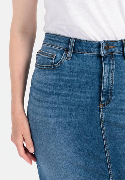 Image du produit Camel Active Jupe en jean à l'aspect usé (48)