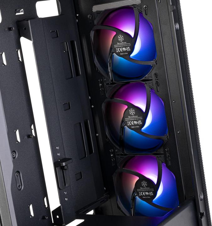 Actual product image Silverstone SST-FA514X-BG - FARA High Airflow ATX Mid-Tower gaming chassis with dual radiator suppor (mATX, Mini-ITX, ATX)