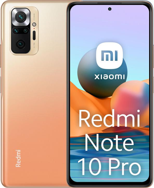 Xiaomi Redmi Note 10 Pro (128 GB, Gradient Bronze, 6.67", Dual SIM, 108 Mpx, 4G)
