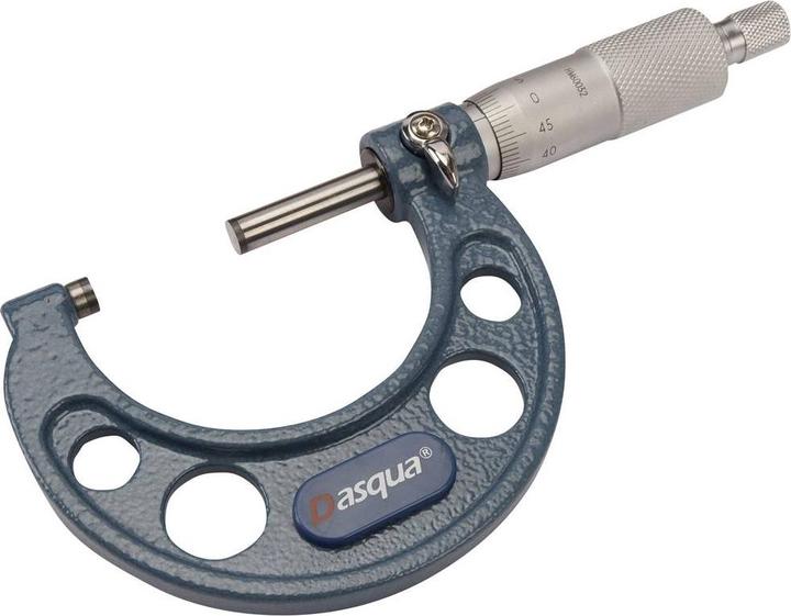 Produktbild Dasqua 4111-8210 4-teiliges Aussenmikrometer-Set 0 - 100mm Ablesung: 0.01mm