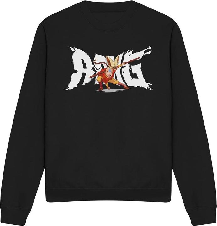 Immagine prodotto Avatar: The Last Airbender Felpa Aang e Momo Adulto Unisex (M)