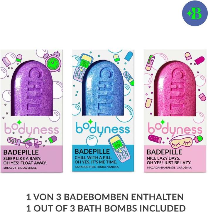 Actual product image Craze Bodyness Chill Pill Assorted (Bath salts)