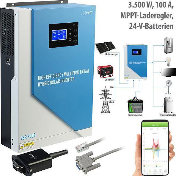Immagine prodotto Revolt Inverter ibrido solare