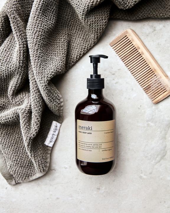 Actual product image Meraki Hair & body wash Northern Dawn (490 ml, Liquid shampoo)