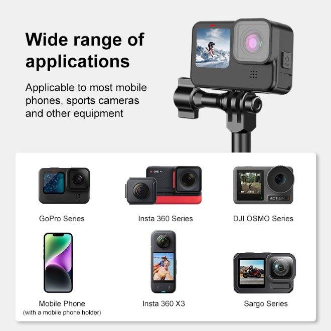 Actual product image Puluz Action Cam Mount Medium Clamp (Various)