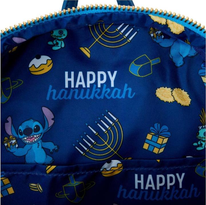 Image du produit Loungefly Lilo & Stitch by Mini-sac à dos Menorah Stitch