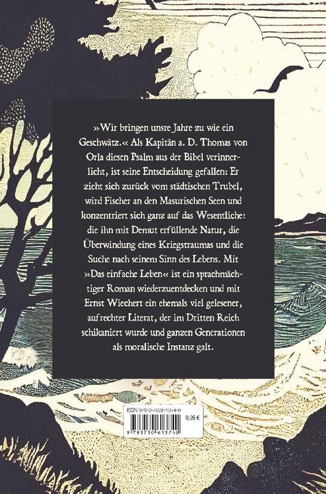 Produktbild Das einfache Leben. Roman (Deutsch, Ernst Wiechert, 2024)