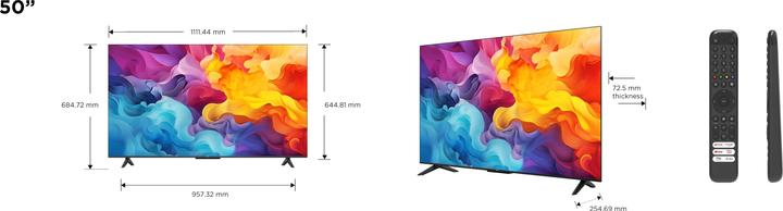 Immagine prodotto TCL 50P655 (50", LED, 4K)