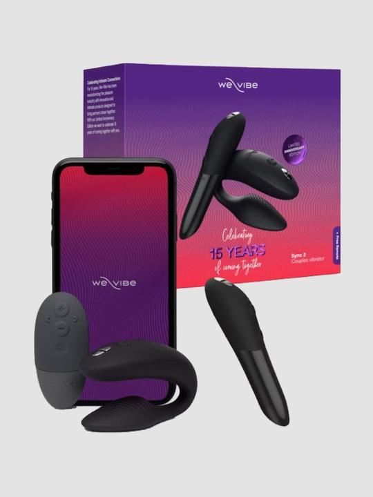 Image du produit We-Vibe Ensemble de jouets "15th Anniversary Collection" avec Sync 2 et Tango X