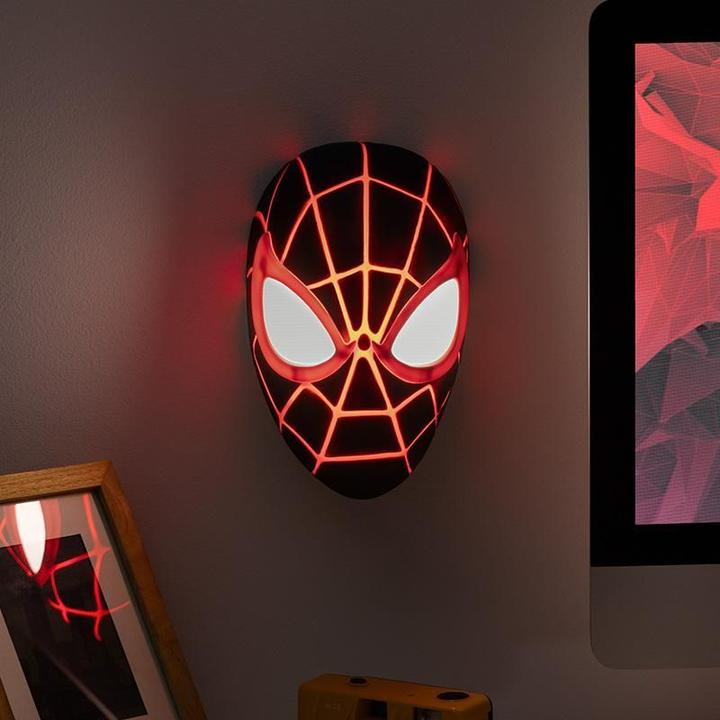 Actual product image Paladone Products Paladone Lampada Spider-Man Miles Morales Mask
