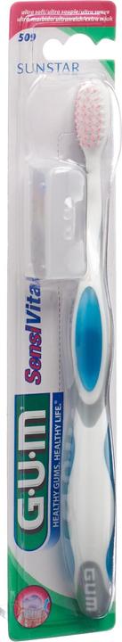 Produktbild GUM SUNSTAR SENSIVITAL Zahnbürste compact ultrasoft (Extra weich, 1 x)