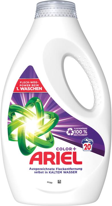Ariel Couleur (20 Cycles de lavage, Lessive liquide)