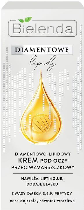 Bielenda BIELENDA Diamentowe Lipidy przeciwzmarszczkowy krem pod oczy 15ml (15 ml, Tag)