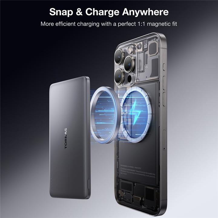 Image du produit Torras MiniMag Powerbank (5000 mAh, 18 W, 18 Wh)