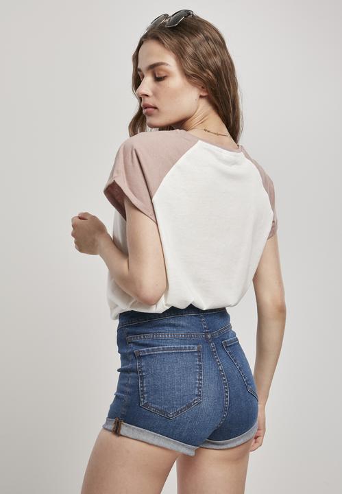 Image du produit Urban Classics Tee Raglan contrasté pour les femmes (S)