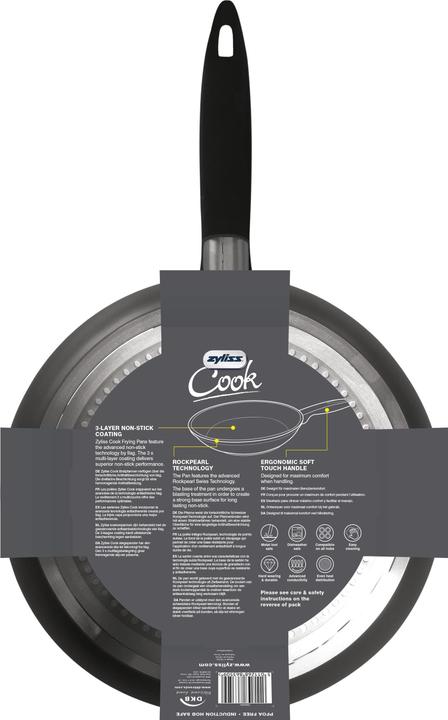 Immagine prodotto Zyliss Ultimo (24 cm, Padella per friggere, Alluminio)