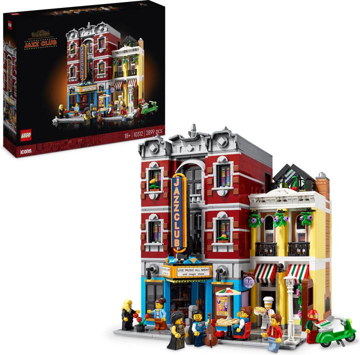 Immagine prodotto LEGO Icone - Jazz Club (10312, Set LEGO rari)
