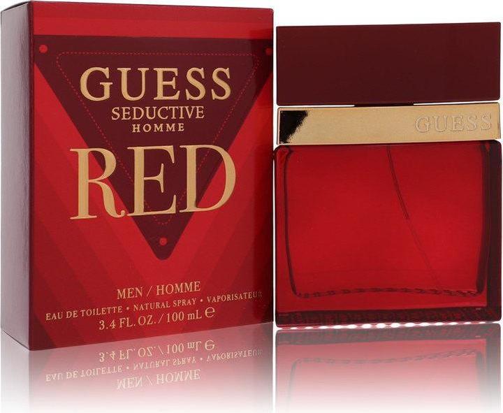 Actual product image Guess Seductive Homme Red by Eau de Toilette Spray 100 ml (Eau de toilette, 100 ml)