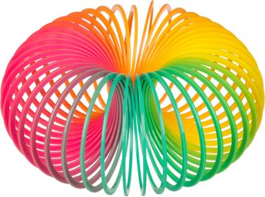 Image du produit Magni Out of the Blue KG Jouet d'enfant / Spirale arc-en-ciel / Matière : Plastique très résistant /