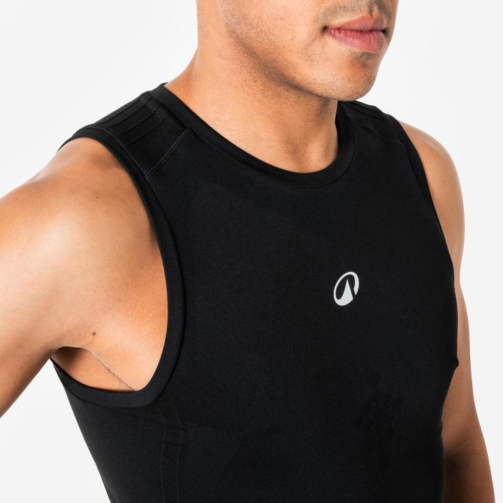 Actual product image Tarmak Basketball Trikot ärmellos - Tank 500 NBA schwarz (XS)