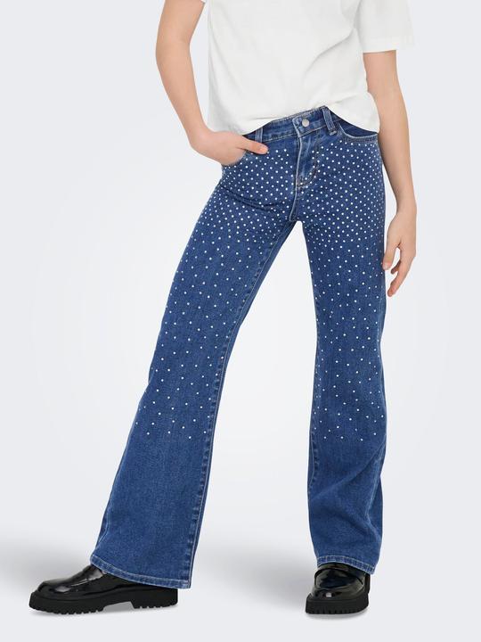 Actual product image Only KOGJUICY Weiter Beinschnitt Jeans Jeans mit weitem Bein (140)