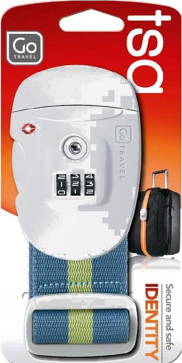 Actual product image Go Travel Combi Strap luggage strap with combination lock 5 cm (Case strap)