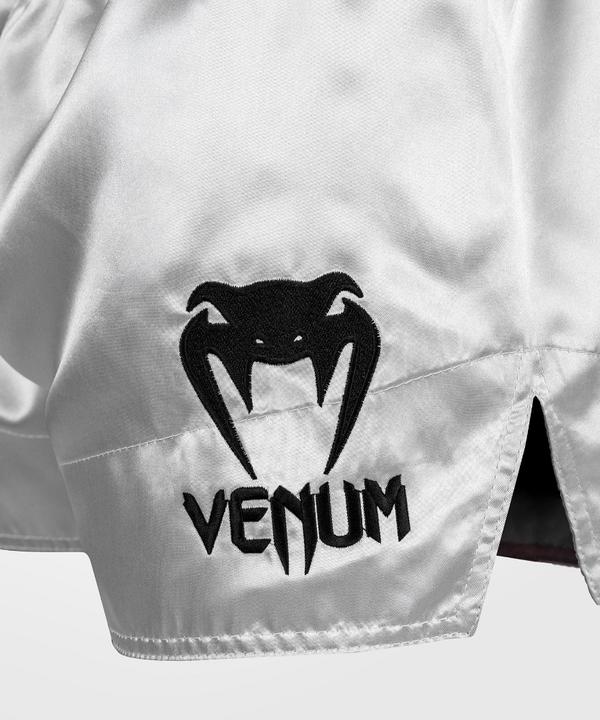 Produktbild Venum Classic Muay Thai Shorts - Silver/Black (L)
