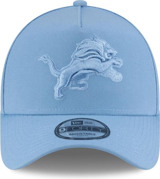 Actual product image New Era 9Forty A-Frame Snapback Cap - Detroit Lions Sky Blue (One size)