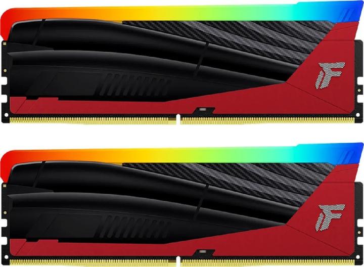 Productafbeelding Kingston 48 GB 8000MT/s DDR5 CL36 DIMM FURY Renegade RGB LE XMP (2 x 24GB, 8000 MHz, DDR5 RAM, DIMM 288 pin)