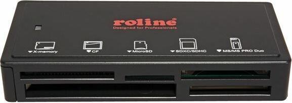 Image du produit Roline Lecteur de carte (MS, MS PRO, MMC, SD, MS (USB 3.0)