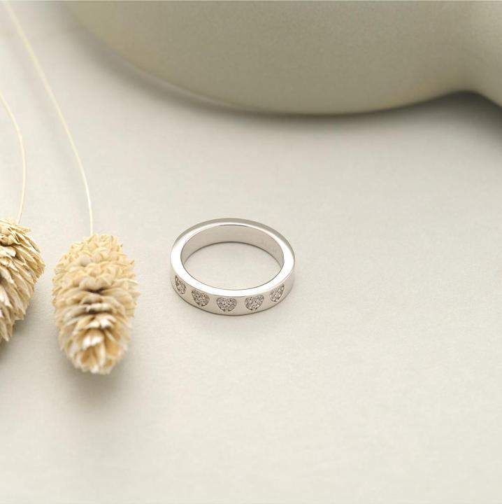 Produktbild Jette Damenring TRUE LOVE (53, 925 Silber)
