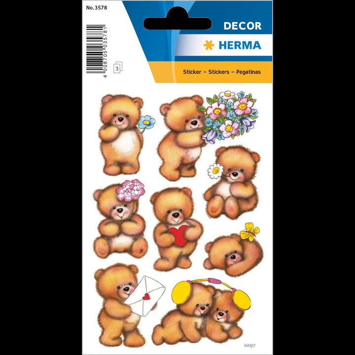 Produktbild HERMA Sticker Bär