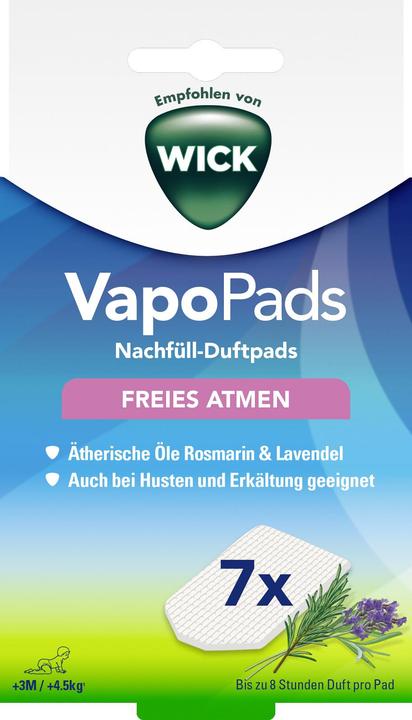 Actual product image Wick WBR 7 Lavender Vapo Pads (1 x)
