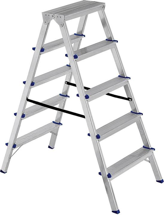 Productafbeelding Elkop Dubbele trapladder 2 x 5 treden (Trapladder, 118 cm)
