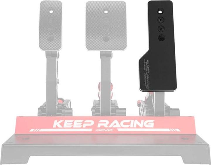 Actual product image Simagic P1000 Long Throttle Pedal Face