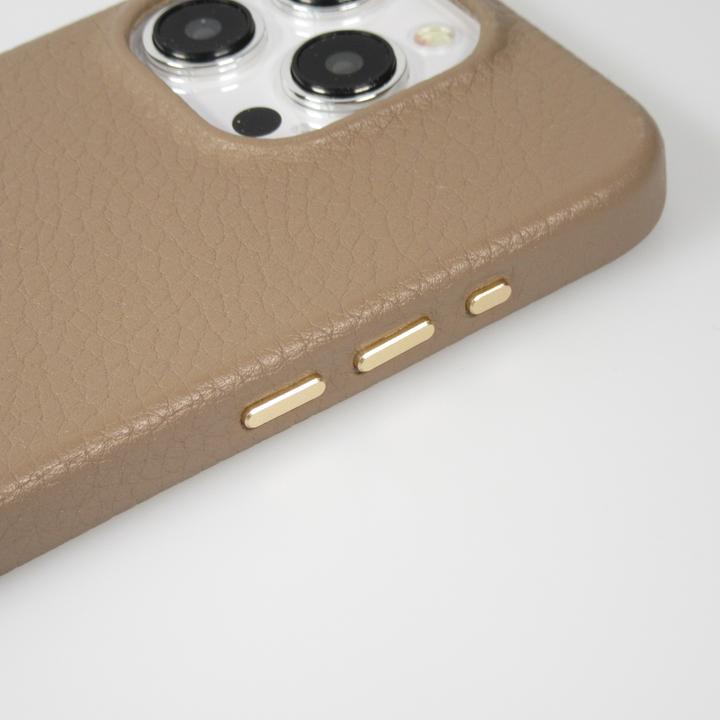 Image du produit PhoneLook Coque Cuir de veau luxe grainé intégral avec boutons métalliques et MagSafe (Apple iPhone 14 Pro Max)